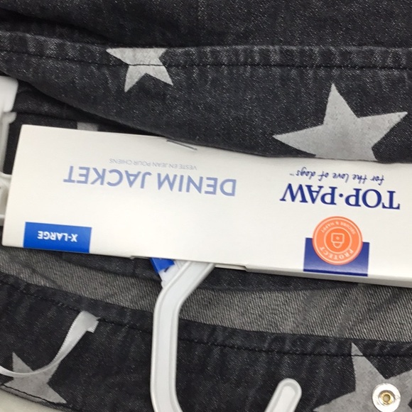 Top pow denim jacket, set of two size extra large for dog - Picture 9 of 9